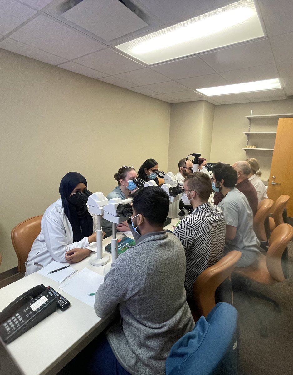 Views from today’s multi-headed scope session. Hosted by Dr.William Kupsky (Neuropathology) #Neuropathology #Pathology #Pathmatch2023 #Pathtwitter