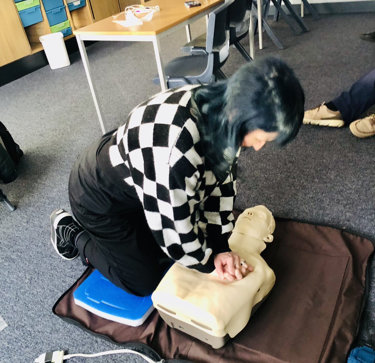 SAS Wildcat Cardiac Responders (@saswildcat) on Twitter photo Great afternoon at Alford Community Campus with some of the lovely teachers who were all keen to learn as much as they could about early CPR & AED and how they could make a difference in an OHCA
<a href="/Scotambservice/">Scottish Ambulance</a>
<a href="/SaveALifeScot/">SaveALifeForScotland</a>
<a href="/MGmotor/">MG Motor UK</a>
<a href="/Gillanders_ltd/">Gillanders Motors Ltd</a>
#CPRSavesLives Great afternoon at Alford Community Campus with some of the lovely teachers who were all keen to learn as much as they could about early CPR & AED and how they could make a difference in an OHCA
<a href="/Scotambservice/">Scottish Ambulance</a>
<a href="/SaveALifeScot/">SaveALifeForScotland</a>
<a href="/MGmotor/">MG Motor UK</a>
<a href="/Gillanders_ltd/">Gillanders Motors Ltd</a>
#CPRSavesLives