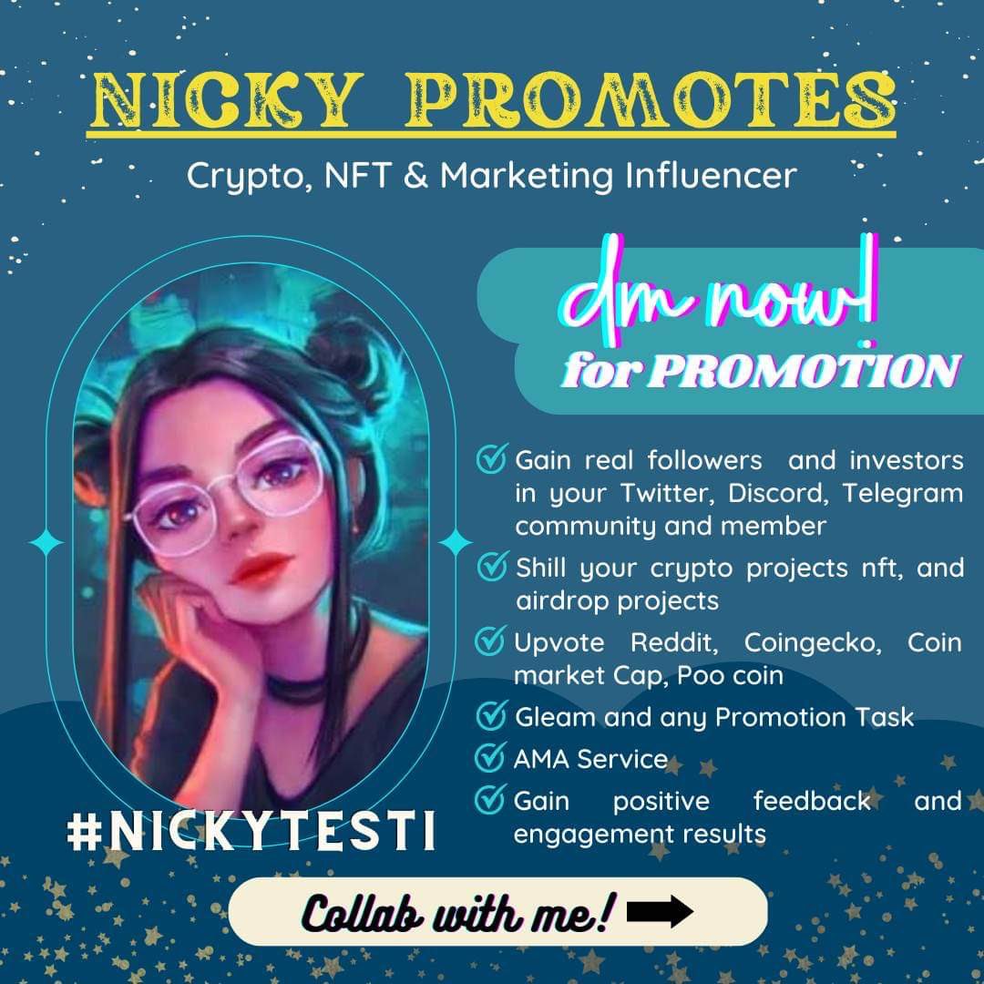 nickypromotes's tweet photo. $10 | 136.000 IDR • END 6 HOUR

RT, Like &amp; Follow me (🔔) https://t.co/ofNoEwRrjJ