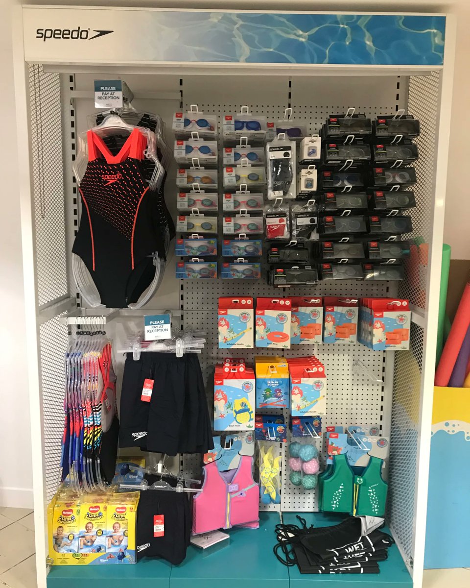 Lost your Goggles? Kids want some toys for the pool? We have you covered with all essential items for sale at Clements Hall’s