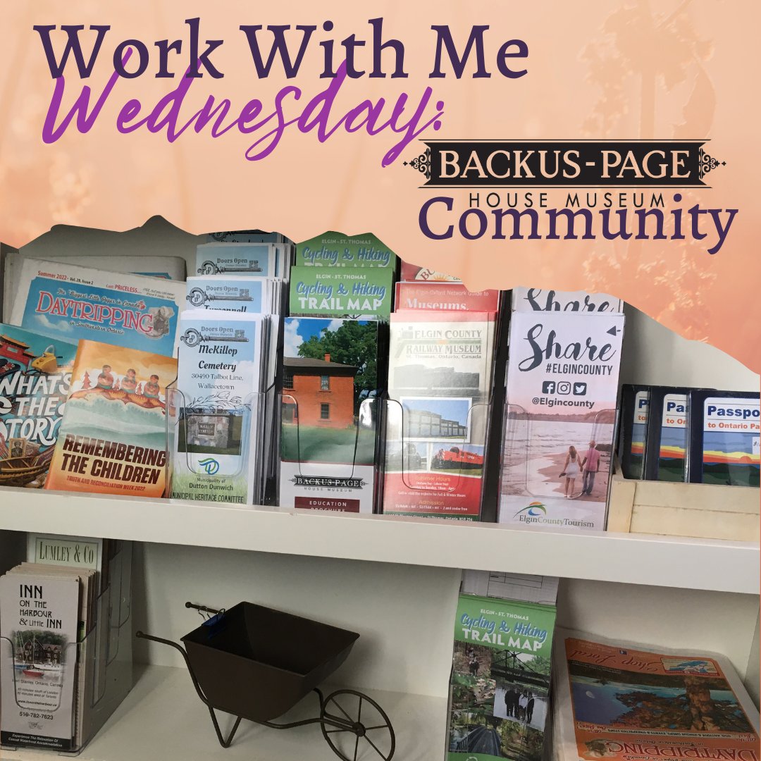 BackusPageHouse's tweet photo. #WorkWithMeWednesday
Enjoy visiting the museum? Want to see more local gems? We have resources to help with that! The next time you visit us, pick up a pamphlet or a Daytripping magazine to see all the cool places you never knew were in your backyard.
#BackusPageHouse #Museum https://t.co/x7WucDR9Hy
