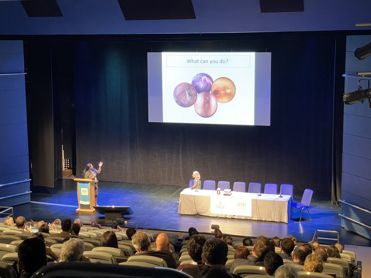 SFO_ENTUK's tweet image. Now for some tips and tricks for dealing with a paediatric airway from Miss Tash Kunanandam during the Hot Topics in Paediatric ENT session in hall 5! 👶🏽 #BACO2023 #paediatricENT #airwaymanagement