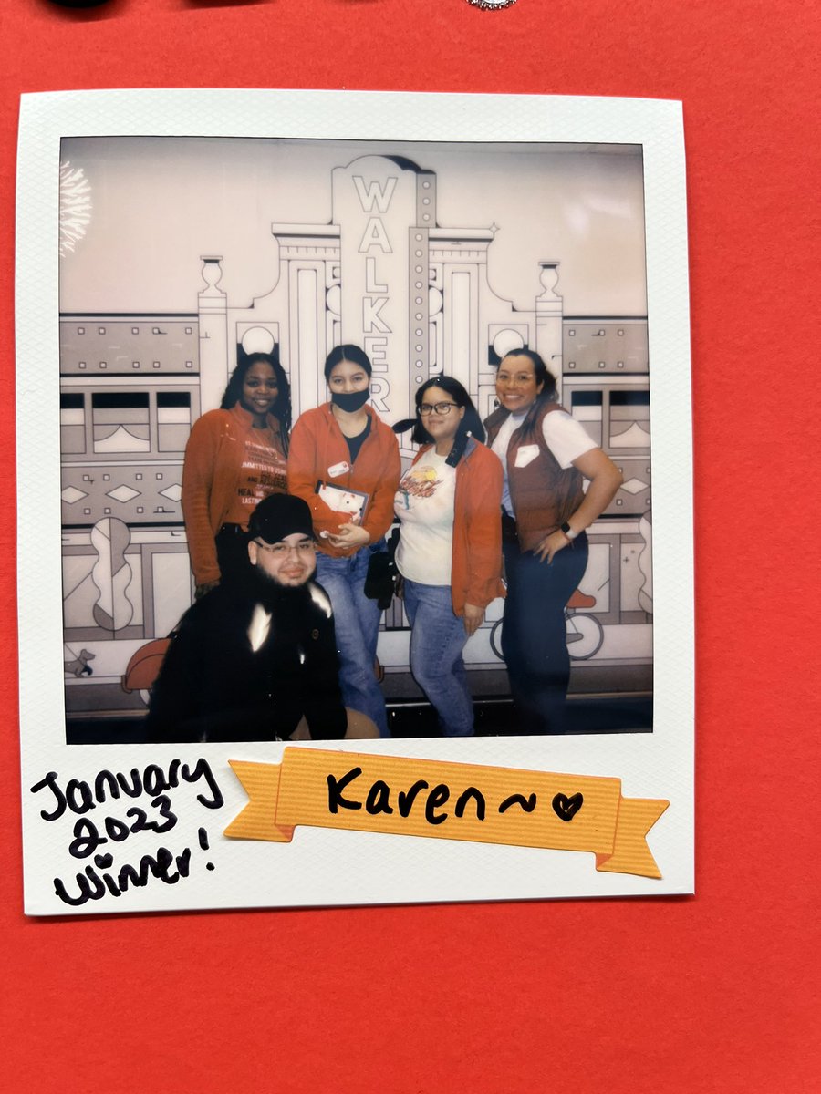 LeslieTGT's tweet photo. January 2023 #YouMakeTarget award winner!🥇 Congratulations to Karen 🥳 #Target #CareGrowWin #T3276 https://t.co/m6e0e5cllj