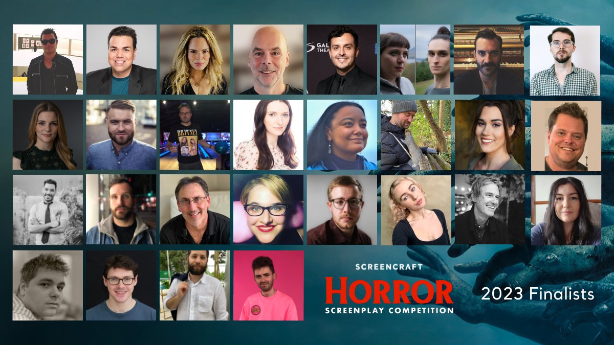 screencrafting's tweet image. Congratulations to the Finalists of the 2023 ScreenCraft Horror Competition! 🎉 😱

@aprilcwrites @Cathriona_S  @J0hnGraney  @JuanGil_1113 @d_ryan_patch @MikeWrites33 @TheMTNofMadness  @rudiomeara @Sandy_Nicholson
