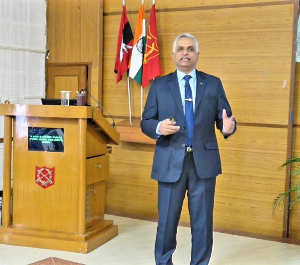 National Maritime Security Coordinator Vice Admiral G Ashok Kumar (Retd), today … National Maritime Security Coordinator Vice Admiral G Ashok Kumar (Retd), today …