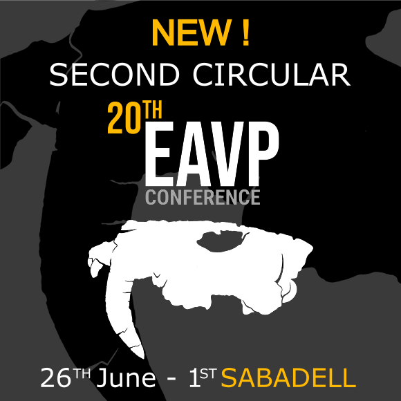 🔴🔴🔴The second circular of the #EAVP202 is out!

Follow the thread to know more about the deadline for abstract submission, early bird registration, venues and field trips! 👇

eavp2023.icp.cat/circulars