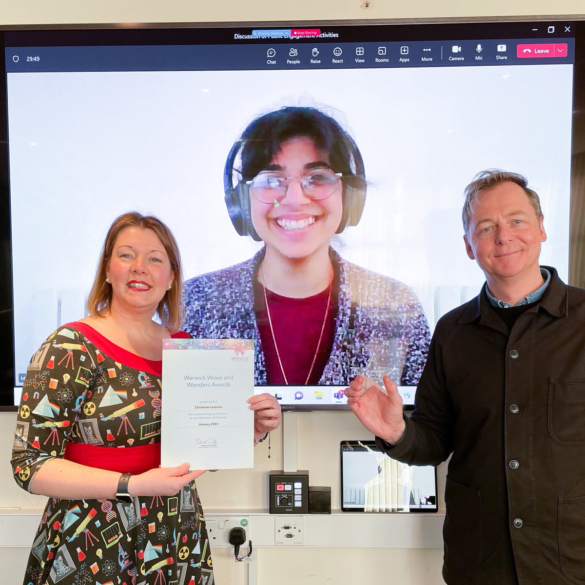 uniofwarwick's tweet photo. Our Warwick Wonders and Wows are *back*!

Nominated by our colleagues, these awards celebrate the amazing people we work with and the work that we do together

Congratulations to:
💜 Adam Alcock and Tom Ritchie
💜 Ally Caldecote, Tisha Mehta and Paul Warwick https://t.co/rp4RqLgMyB