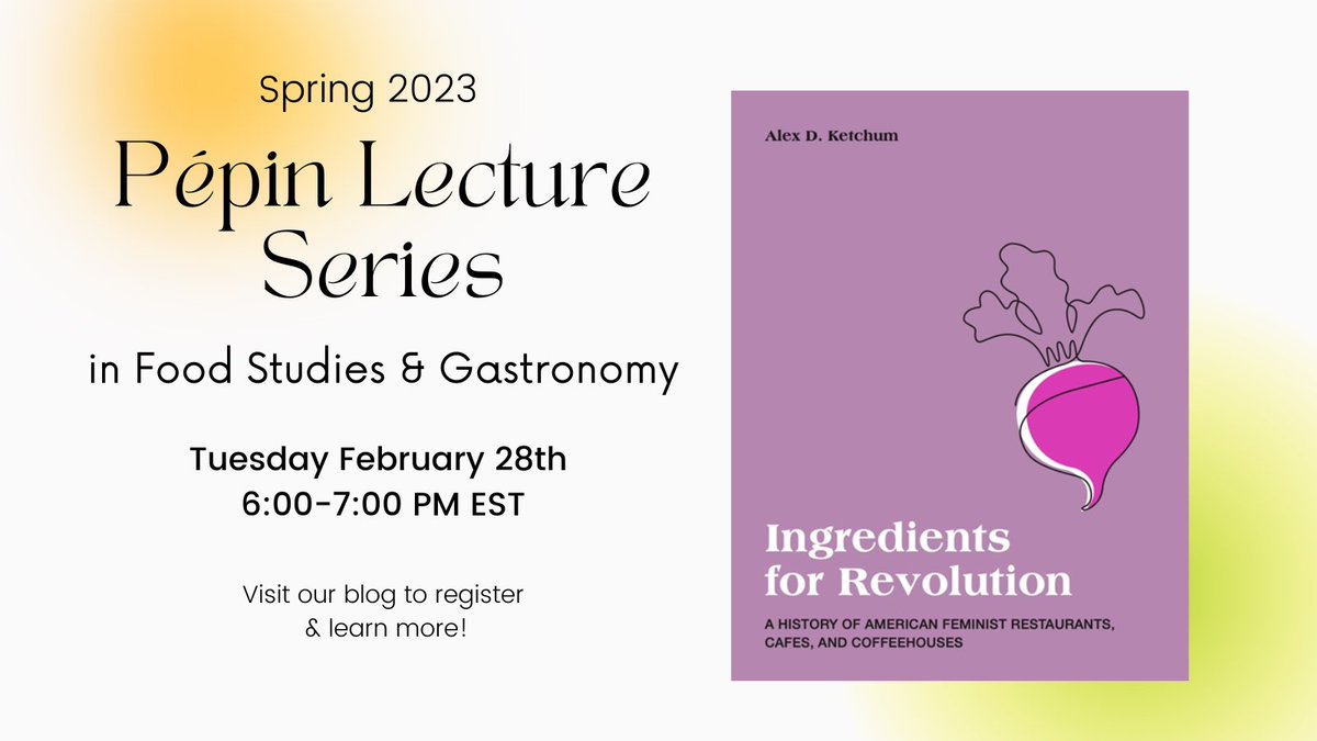 We’re kicking off this semester’s #PepinLectureSeries with historian Alex Ketchum.  

Learn more and register ➡️ bit.ly/3S0dSd4