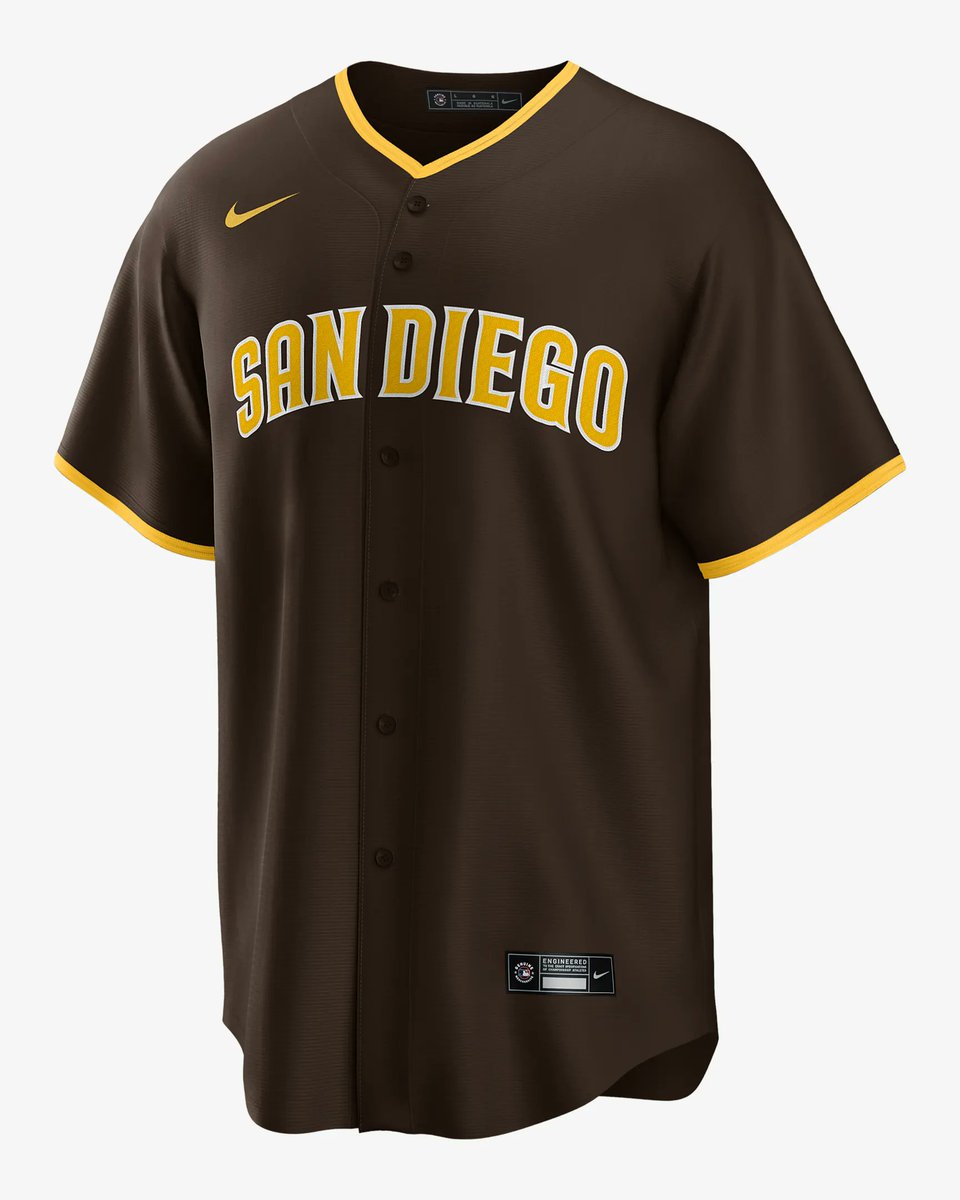 snkr_twitr's tweet photo. AD: Nike MLB San Diego Padres Replica Baseball Jersey on Nike US

Shop -> https://t.co/89dtksVDUG https://t.co/phh9akgBtn