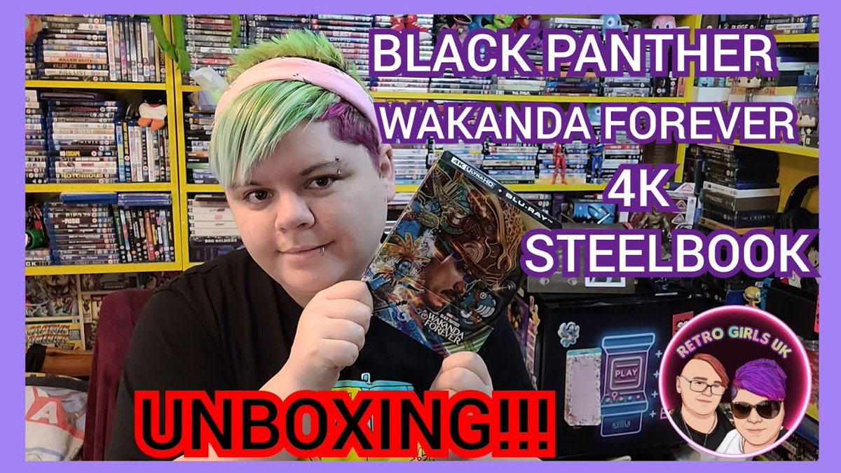 Hey everyone, we have a brand new unboxing video now live, hope you can check it out 🙂
#4ksteelbook #4k #blackpanther #wakandaforever #unboxing
#marvel youtube.com/watch?v=abfMEw…