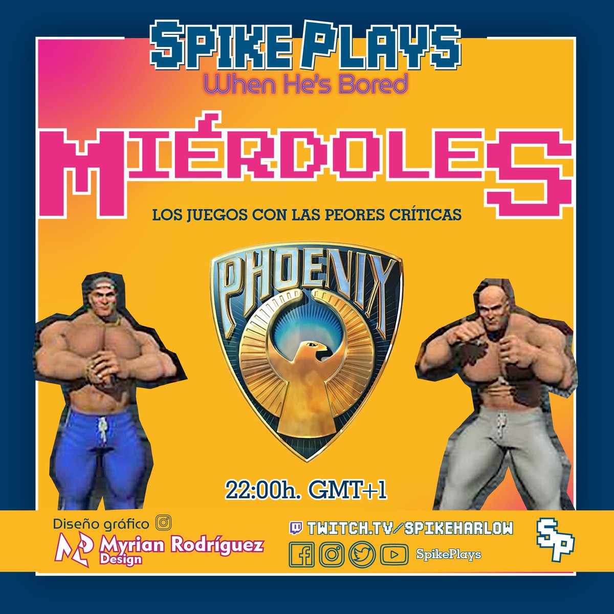 SpikePlaysInfo's tweet photo. Nuestra víctima de hoy será la desarrolladora y distribuidora Phoenix.
https://t.co/DhJpRFIQLQ
#Miérdoles #Phoenix #phoenixgames #desarroladora #distribuidora #lospeoresjuegos #videojuegos #streamertwitch #laspeorescríticas #review #Harlowia #SpikePlays #SpikeHarlow https://t.co/l7lHmlNTXh