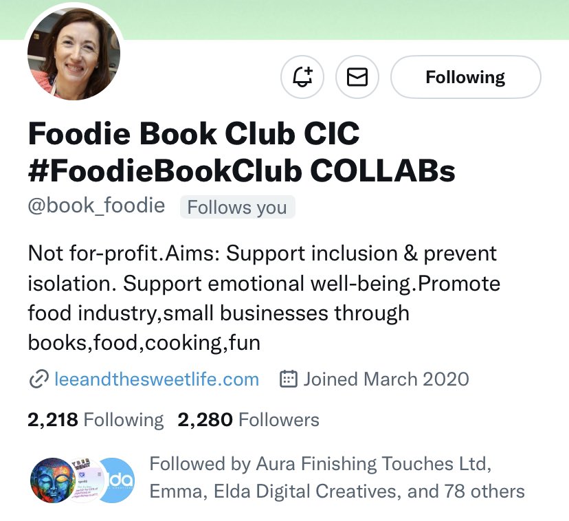 It’s that #foodiebookclubhour again.
Get involved to support well-being, the food industry and small businesses now til 7pm.