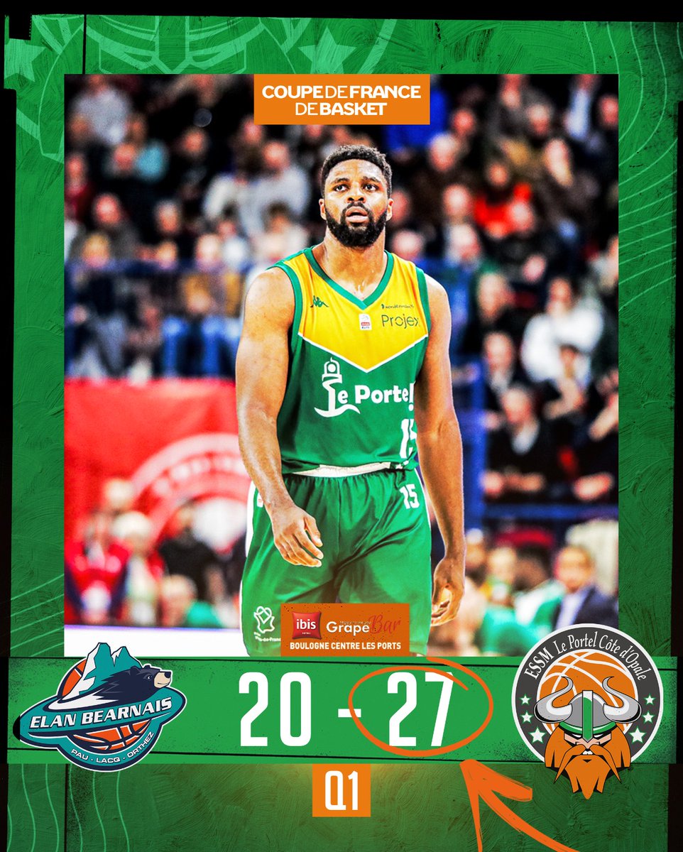 ESSMbasket's tweet photo. #LIVE #CDFBasket #EBPLOESSM
Fɪɴ ᴅᴜ ᴘʀᴇᴍɪᴇʀ Qᴜᴀʀᴛ-ᴛᴇᴍᴘs
Les portelois démarrent cette rencontre pied au plancher et prennent l'avantage suite à une belle réussite à 3 points 🎯
9 points : @NadirHifi, @Martian_25
3 rebonds : @B1G_E
3 passes : Mangin https://t.co/wzbsuDhMZr