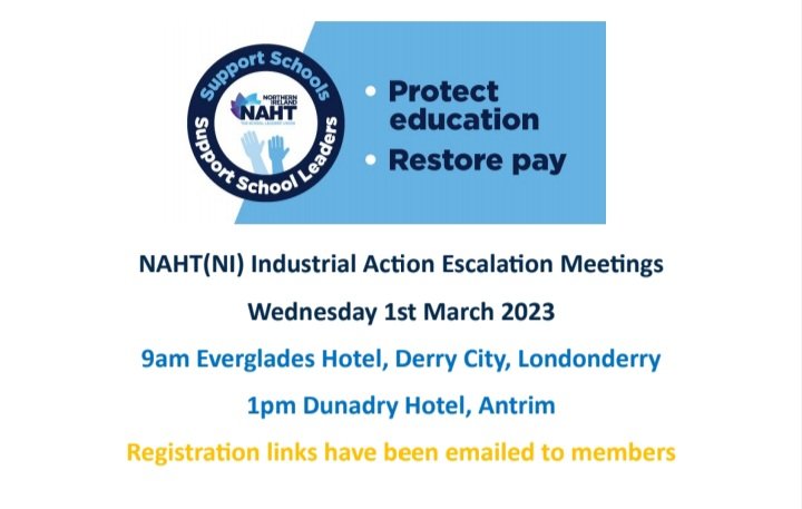 NAHT Northern Ireland tweet media