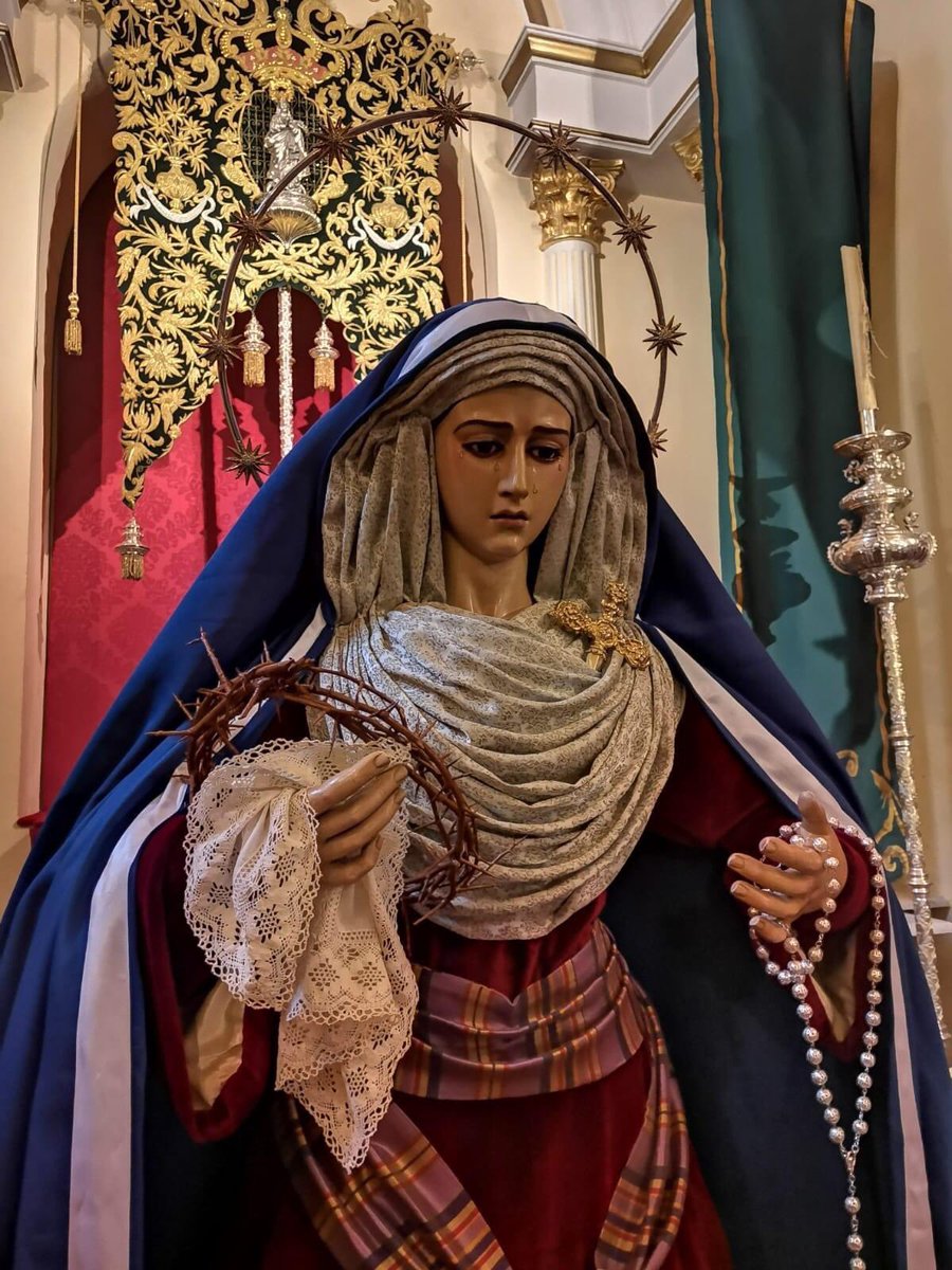 Baza| Nuestra Señora de la Esperanza ataviada de hebrea.
<a href="/Cofrada_Esperan/">Hdad_Esperanza</a> 
#CofradiasAND