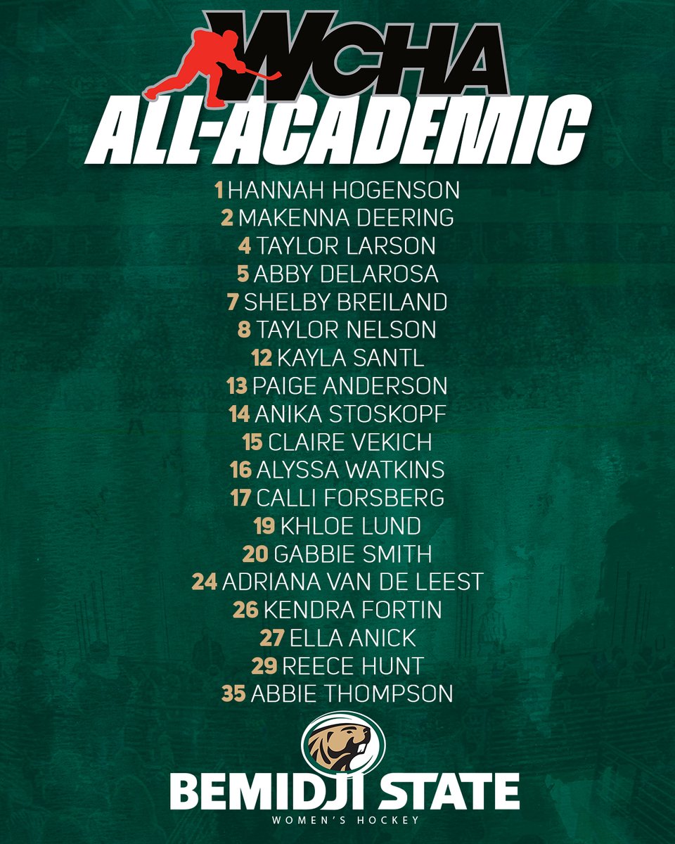 Bemidji State Women’s Hockey tweet media