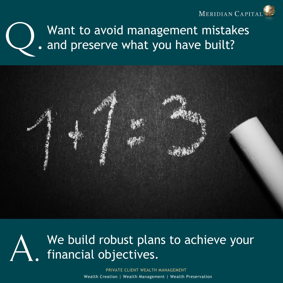 Planning for the future is not just about today, it's about leaving a financial legacy for your children. At Meridian Capital, we help you create a solid plan to ensure your family's financial well-being for generations to come. Let us help you achieve your legacy goals #money