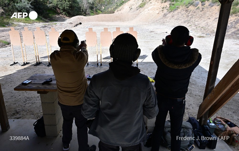Many Asian Americans are reconsidering their hesitancy toward firearms after two recent mass killings rocked California's Asian community. ➡️ u.afp.com/is4L