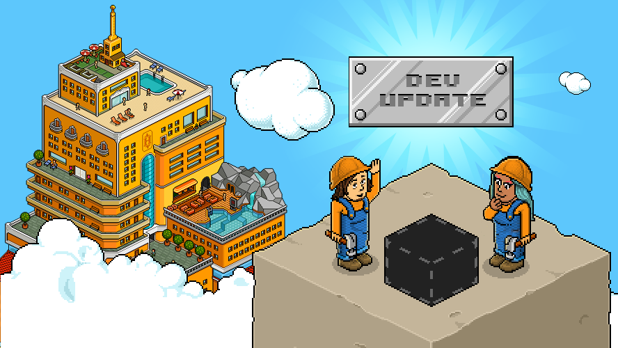 Habbo's tweet photo. 🔧 𝗗𝗲𝘃 𝘂𝗽𝗱𝗮𝘁𝗲

Evening Habbos! Back with another Habbo dev update, check the thread 👇 https://t.co/NoZXmK1eDP