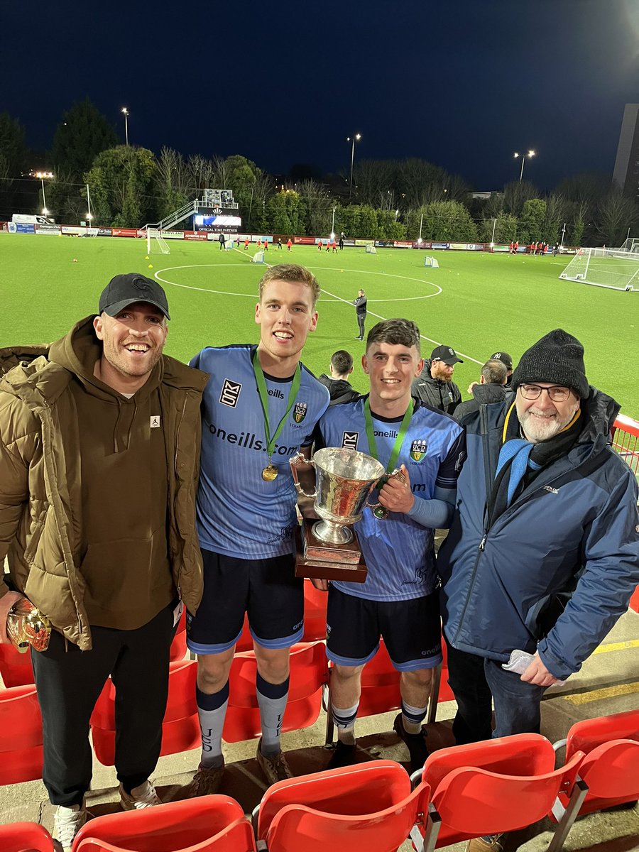 Donegal gang @UCDAFC #CollingwoodCup 🔰