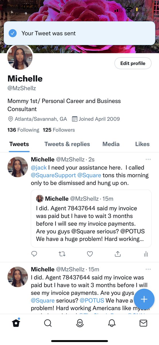 MzShellz's tweet photo. @Square @jack @bbb_us @FBI @POTUS I think there needs to be a policy in place that if a company “holds” YOUR invoice payments for a period of time, the company needs to pay interest on that amount. My money is not a savings account for them🤔 https://t.co/6zECGMoHxn