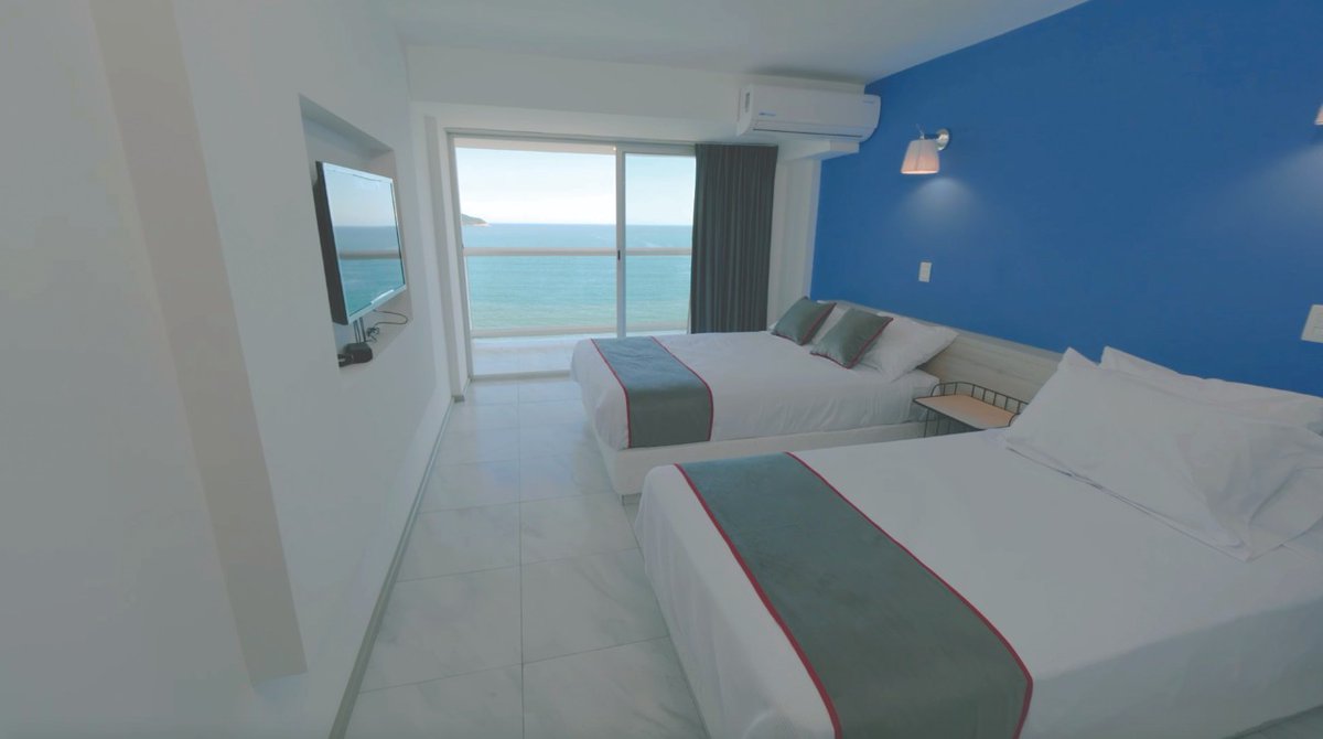 OFERTA de Fin de Semana
#HotelBNOWAcapulco 
Tarifa $1,430.00 pesos 
Habitación Triple vista frontal al mar 
Tarifa por Habitacion por noche. 
NO PUENTES. NO DIAS FESTIVOS
RESERVACIONES 📲  744 143 9400 y 744 136 7779
#VacacionesenAcapulco #FindeSemana #AgenciadeViajesenAcapulco