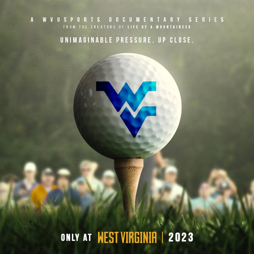 WVUSports's tweet photo. What if we did our own version of Full Swing with @WVUGolf 👀⛳️ https://t.co/8BYTM5LebB