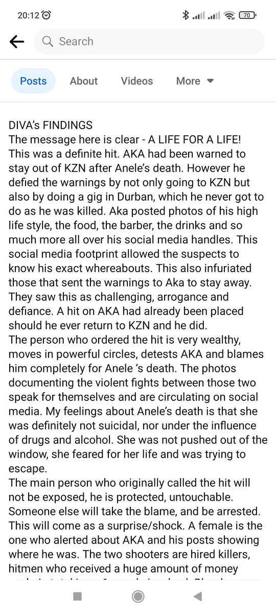 MissNthabe's tweet photo. A reading says a life for a life.
I guess a reason why he had to come to Durban where the the person who ordered the hit have influence. https://t.co/MDAdBEHIyt