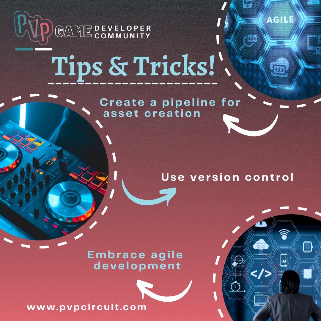 PVPcircuit's tweet photo. Get ahead of the #game with these development tricks. Level up your game development skills with us. @pvpcircuit 🤘😍
#gamingtips #gametricks #gamer #gamergirl #gamedev #gamerlife #games #gamedevelopment #software #designer #editing #gamedesign #daily #gamemaker #IndieGameDev https://t.co/orRb5oXD1C