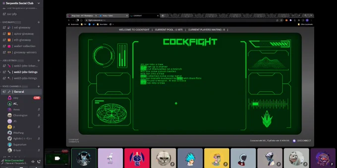 Image from Serpentis Social Club (@SerpentisSC)