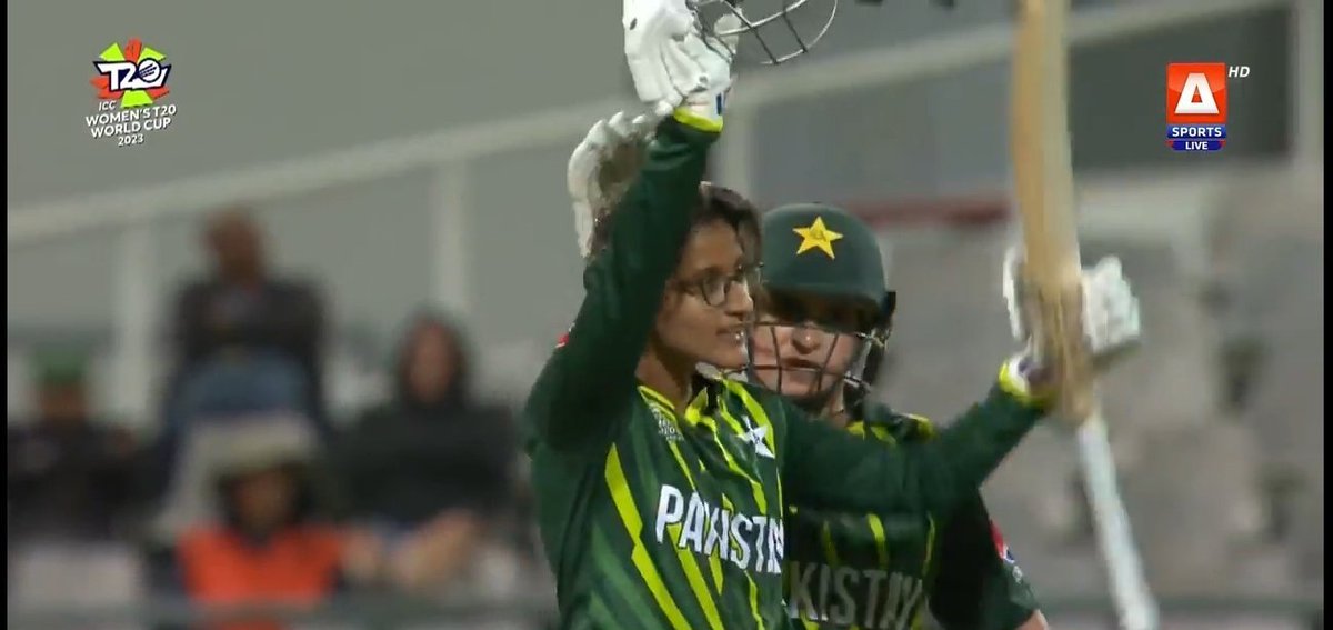History: Muneeba Ali becomes the first Pakistan Women to score a hundred in T20I.

She did in the biggest stage in this format.