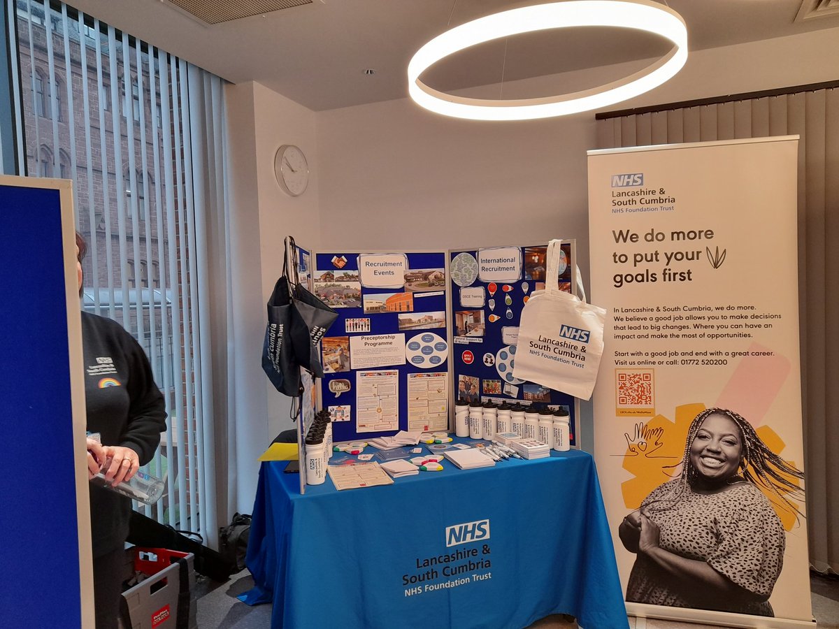 Hugh thank you for all the support at the recruitment event today in Barrow <a href="/WeAreLSCFT/">Lancashire & South Cumbria NHS Foundation Trust</a> <a href="/Sambowooly86/">Samantha woolveridge</a> <a href="/Racheal_Hold/">Racheal Cumpsty Hold</a> <a href="/AlexBlandOT/">Alexandra Bland</a> <a href="/lisamamxxx/">lisamama</a> <a href="/Lscft_Jobs/">LSCFTResourcing</a> @OTAP_NHS <a href="/Samibennett22/">Samantha Bennett</a>
Really successful day recruiting to the in-patient wards 
Thanks also to <a href="/HolidayInn/">Holiday Inn by IHG</a>
