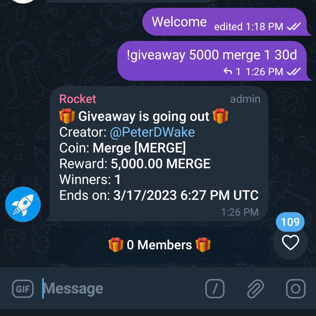 WHEXy Whales P2P trading group:

Exclusive giveaways, airdrops and alpha! 5000 merge giveaway on now! 

telegram.me/collablandbot?…

Need a WHEXy Whale to enter:

Mint: app.niftykit.com/drops/whexy

Buy on secondary:
opensea.io/collection/whe…

<a href="/rocketbotpro/">RocketBot</a> airdrop 1000 WHEXDAO 500