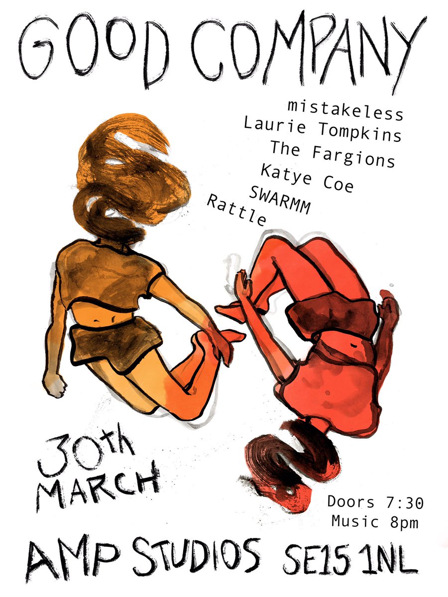 francesca fargion (@ffargion) on Twitter photo Join The Fargions (<a href="/FargionGiacomo/">Giacomo Fargion</a>) for our 2nd Good Company event on 30th March with drum kits, a lecture and rock-band, electronics and more! Performances by Laurie Tompkins, Rattle, Katye Coe/Burrows&Fargion, Swarmm, The Fargions and mistakeless
eventbrite.co.uk/e/good-company… Join The Fargions (<a href="/FargionGiacomo/">Giacomo Fargion</a>) for our 2nd Good Company event on 30th March with drum kits, a lecture and rock-band, electronics and more! Performances by Laurie Tompkins, Rattle, Katye Coe/Burrows&Fargion, Swarmm, The Fargions and mistakeless
eventbrite.co.uk/e/good-company…