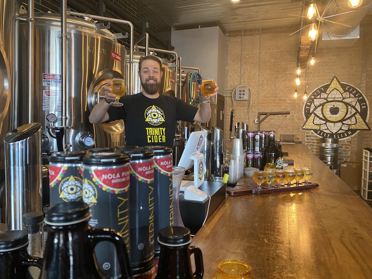 Coming on ⁦@CBSDFW⁩ at 6, #DeepEllum business ⁦<a href="/TrinityCider/">Trinity Cider</a>⁩  eager for conversation about the I-345 ⁦<a href="/TxDOT/">TxDOT</a>⁩ revamp to move past conversation to progress. And yes. I’ll even tell you where it is. (You’ve driven on it and just didn’t know the name! 😉)