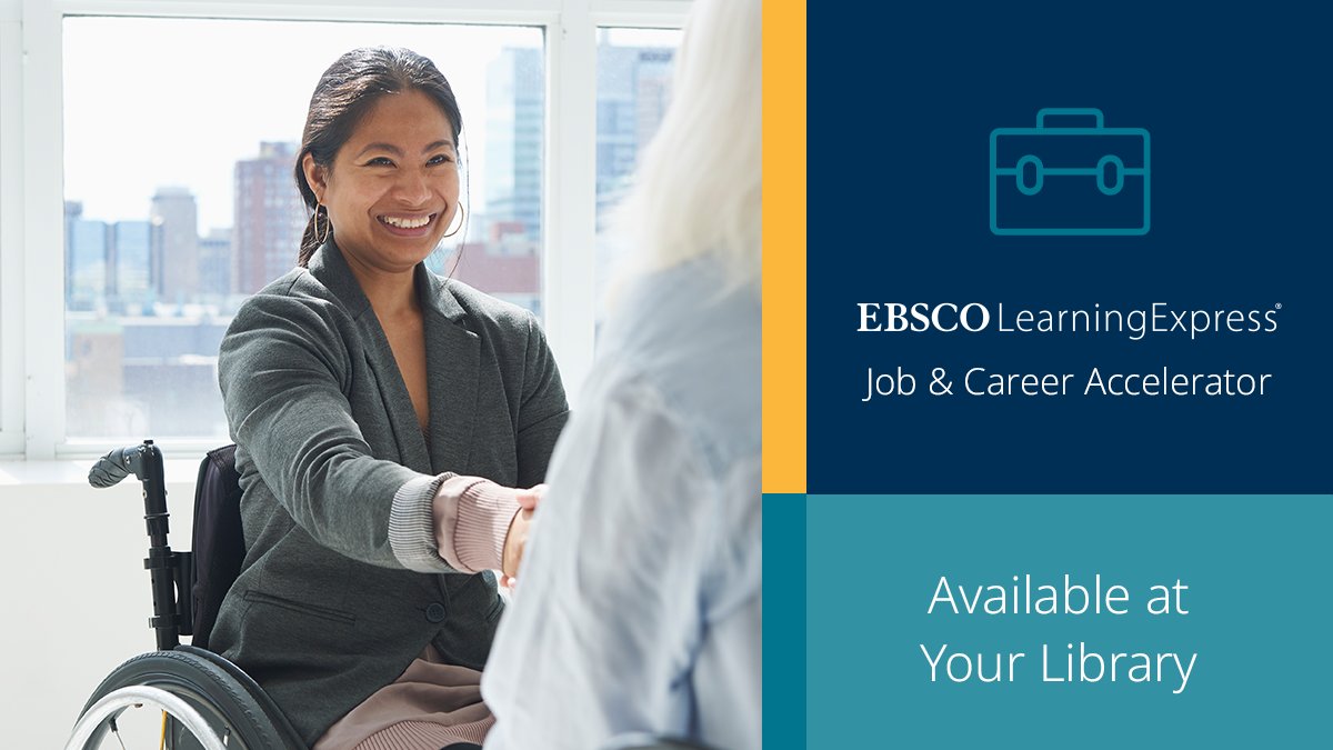 EverettPubLibs's tweet image. Find tutorials, e-books, career tools and more to help you find a #job you&apos;ll enjoy. Log in to Job &amp;amp; Career Accelerator from @EBSCO LearningExpress through the Everett Public Libraries: ow.ly/5qhY50MTfAY

#EBSCOLEX #careerhelp #jobsearch #resume #coverletter
