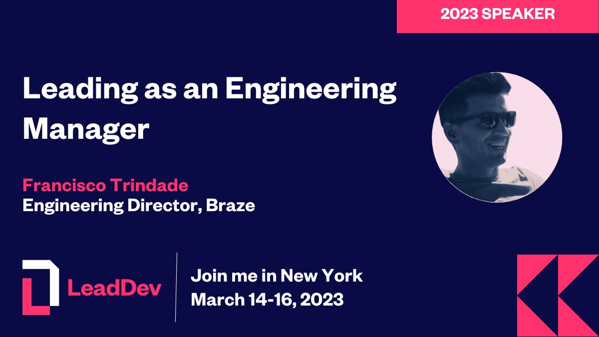 At #LeadDevNewYork, <a href="/frankmt/">Francisco Trindade</a> will teach you how to achieve a balance between being proactive enough to drive positive change and avoiding micromanaging using systemic thinking. bit.ly/409VXVe