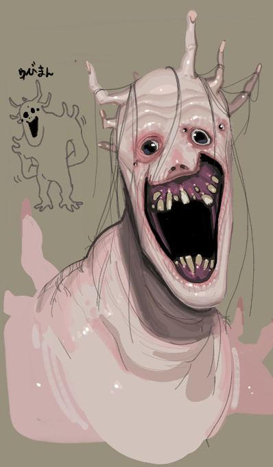 OC そのうち全身描いてみたい指マン 