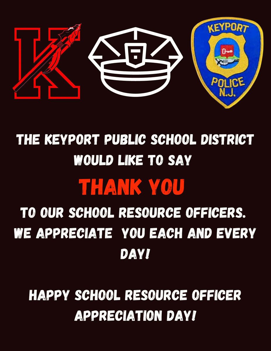 KeyportSchools's tweet photo. Thank you Officer Aumack and Officer Salvatore for all that you do for Keyport!#gokeyport https://t.co/aTCQ5CTKYb