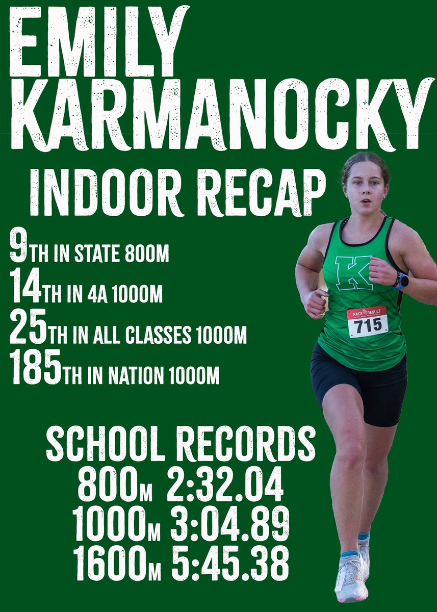 ALBrownXCTF's tweet photo. Our Wonder Woman had a breakout season during Indoor and looks to continue her powerful run through Outdoor! #BeGreat #beaWonder https://t.co/OSPUmZ9ImO