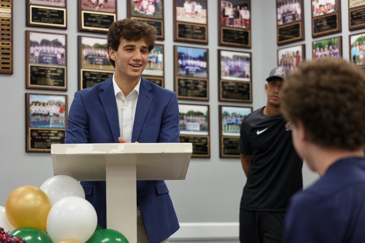 Congrats to senior Lucas Rizzo for signing a LOI to continue his soccer playing days with <a href="/UAB_MSOC/">UAB Men's Soccer</a>! Lucas is an accomplished athlete on the pitch and we cannot wait to watch him grow as his career continues after graduation. #MASoccer #GOEAGLES #GOBLAZERS 🦅❤️💙💚💛🐉