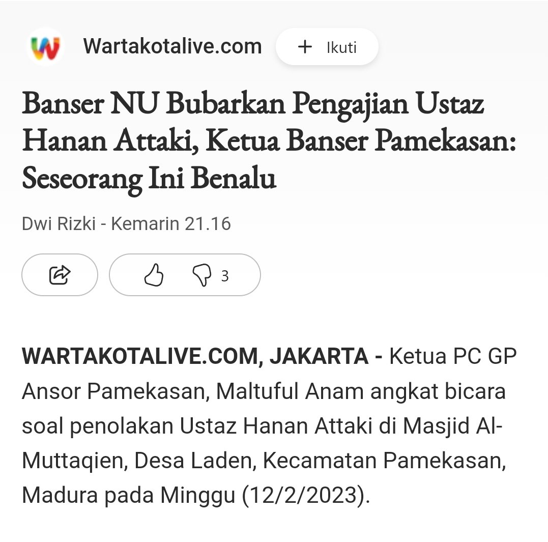 hipohan's tweet photo. KKB bunuh sana sini, eh santuy. Giliran ada pengajian saudaranya sendiri, eh beringas. Warbiyasah emang ormas NKRI harga mati sekaligus anti intoleransi ini 😴 https://t.co/SpXvDct6fc