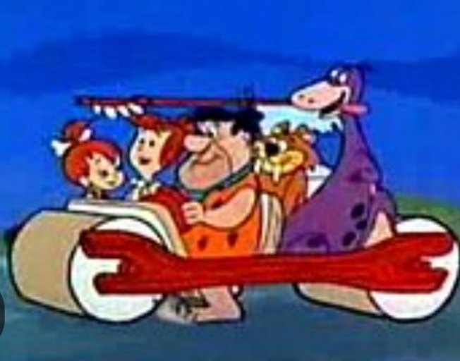 marfoglia's tweet photo. Sulle #autoelettriche solo loro possono parlare #flintstones https://t.co/sKn5snfLm6