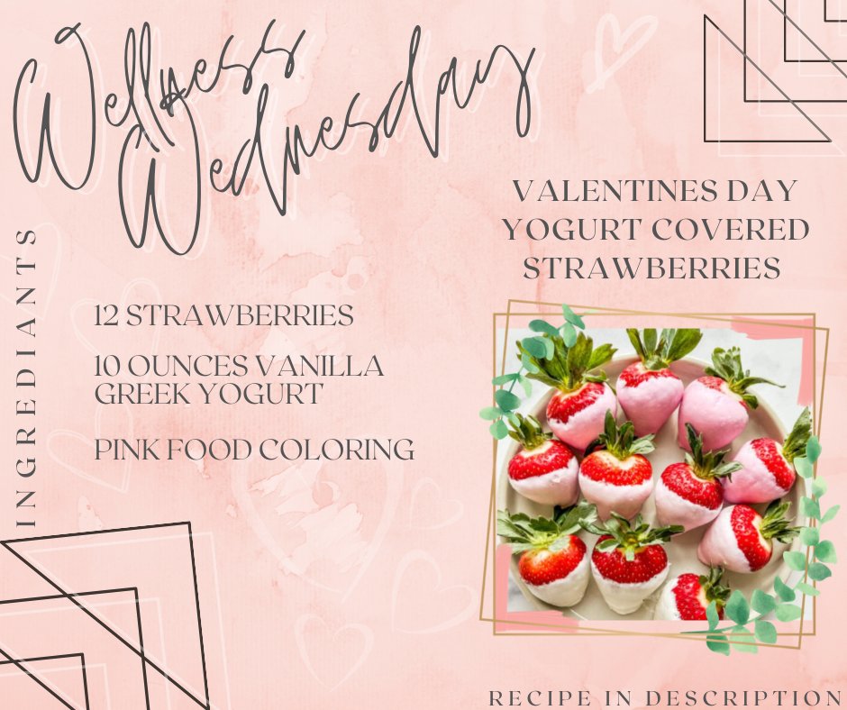 Happy late Valentines Day!Yogurt-covered strawberries are not only delicious, but they’re also a source of calcium. The nutrients in yogurt may provide benefits for bone health and muscle recovery.

thishealthytable.com/blog/yogurt-co…
#IUP #IUPSAND #WellnessWednesday #Valentinesdaytreats