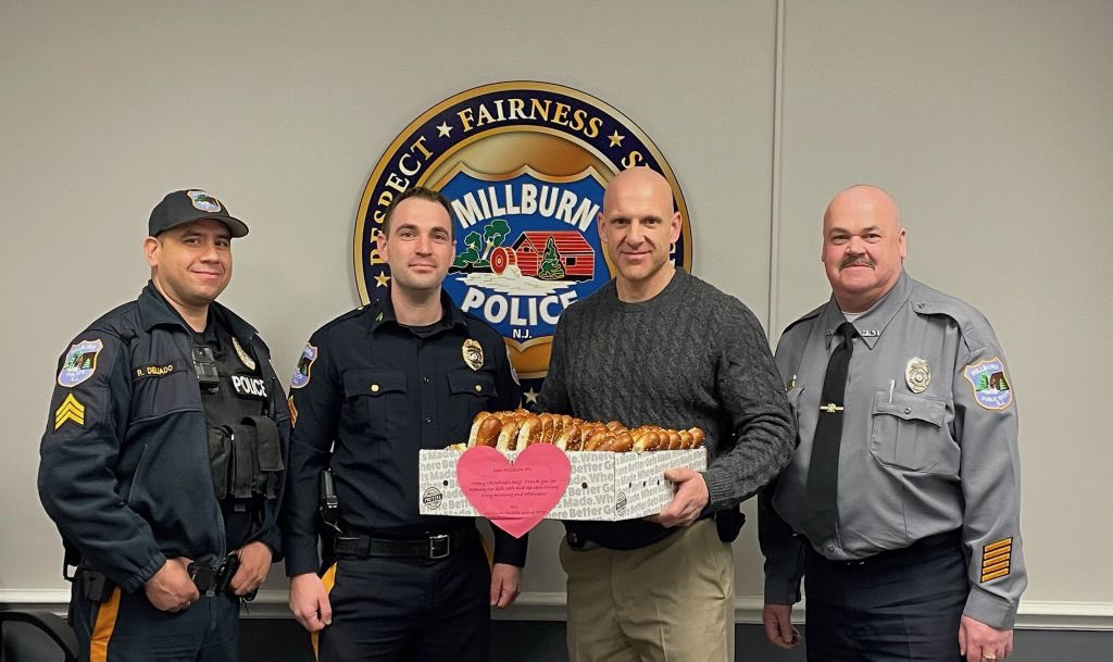MillburnMSPrin's tweet photo. MMS PTO taking not only taking care of the Middle School but sharing the Love with The Millburn Police Department! #MMSGrowth #TeamMillburnNJ @millburnschools @MillburnTownship @MillburnMSPrin @SuptBurton https://t.co/3MVXTLxz6x