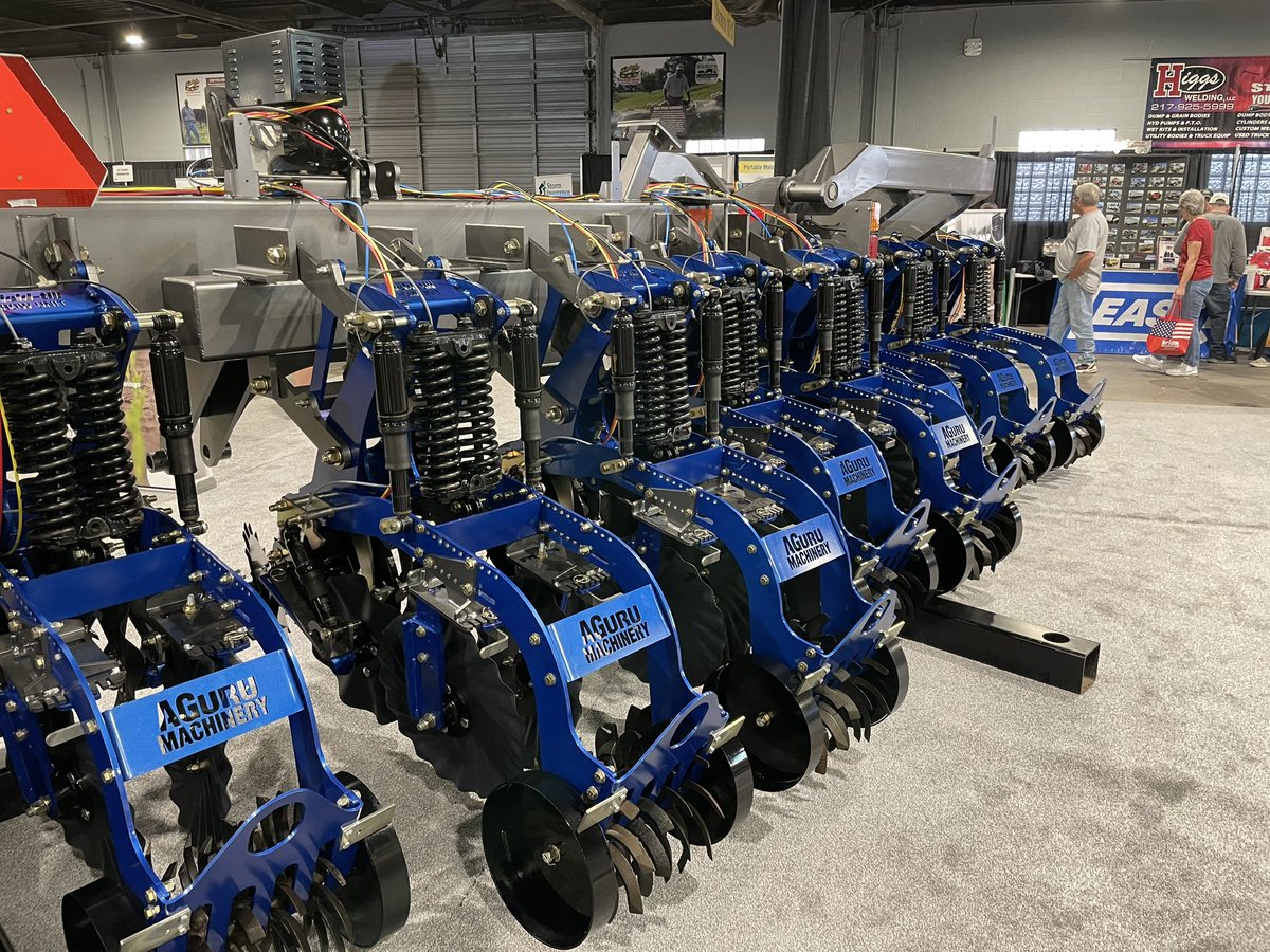 MachineryPete's tweet photo. Strip Till. Better. If you’re at @KYNFMS next couple days swing by north end of West Pavilion #2444 to chat w/ great team at @agurumachinery. Really cool stuff going on w/ these folks
https://t.co/2pA1Ug8v4e https://t.co/KGVnPdLar3