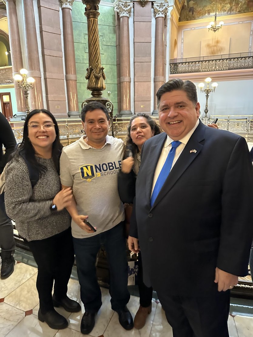 BeNobleSchools's tweet photo. Today, Noble parents and Government Community Affairs (GCA) Team took a field trip to Springfield to advocate for their students! https://t.co/OwkrlzWdMt
