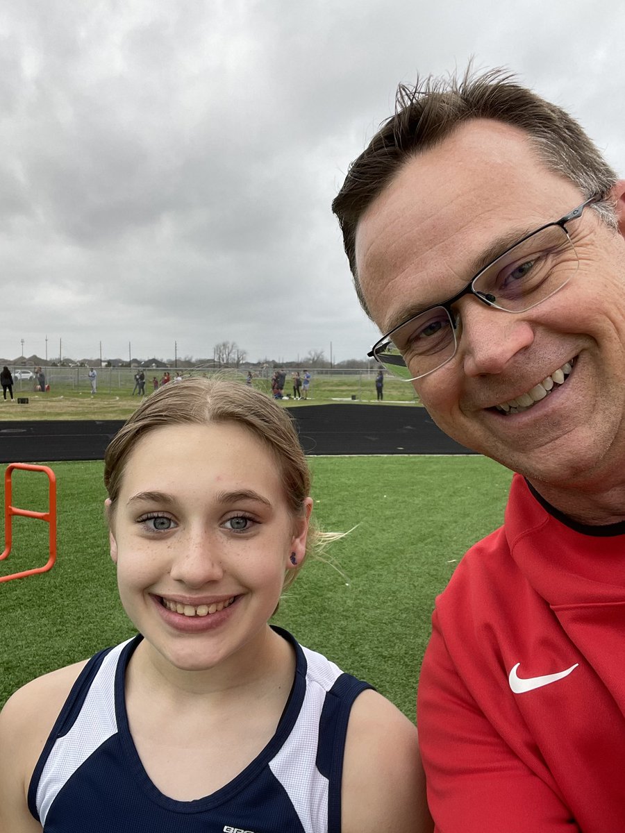 When your kid looks out for your friend, and your friend looks out for your kid 🥰 #AT4All <a href="/TravisSportsMed/">Travis Sports Med</a> <a href="/GarciaAthletics/">Garcia MS Girls Athletics</a> <a href="/FBISDAthletics/">Fort Bend ISD Athletics</a>