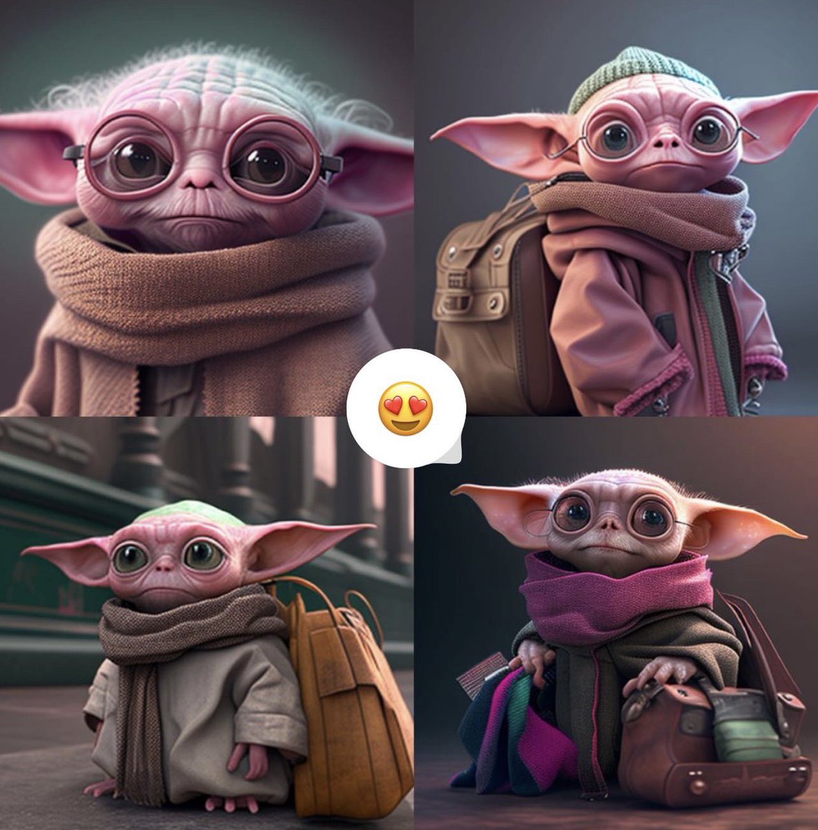 Jackelinepj's tweet photo. Mi #Grogu en #iA 💖 https://t.co/wN2M8zYYIq