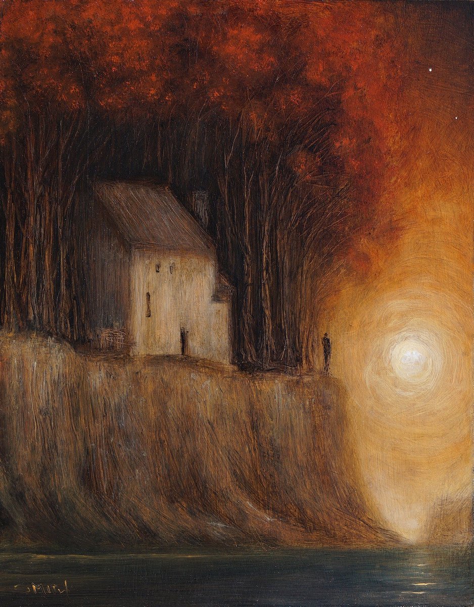 #oilpainting on wood panel. 2020